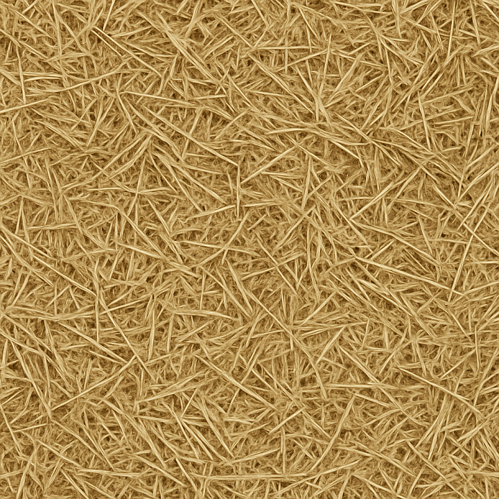 Dull Straw seamless PBR texture preview