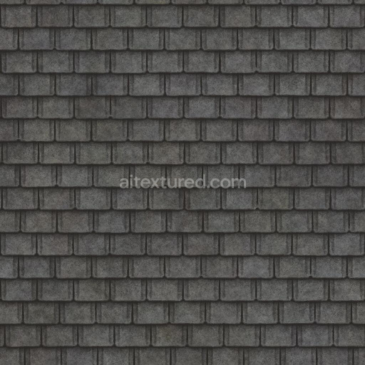 Square Asphalt Rooftop Texture | Free PBR
