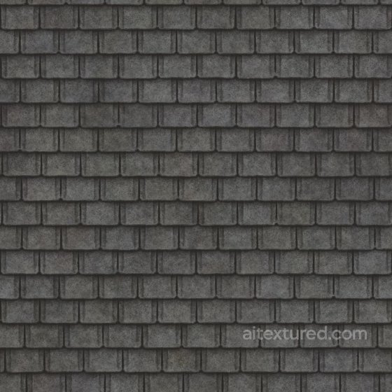 Square Asphalt Rooftop Texture | Free PBR Tile texture preview