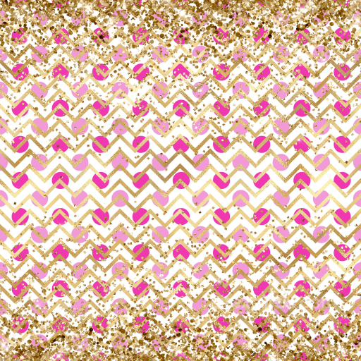 Pink and Gold Glitter Pattern Texture with Chevron and Confetti seamless Christmas glitter PBR texture