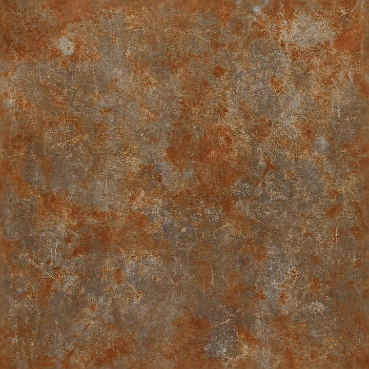 Scuffed Scratched Rusted Oxidized Metal Surface seamless PBR texture preview