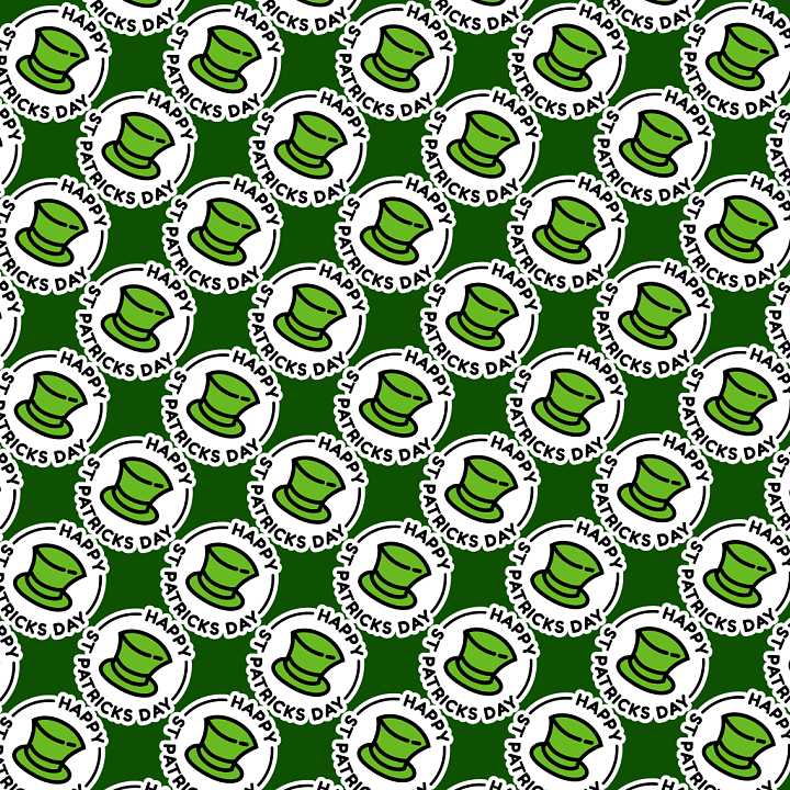 With Repeating St seamless PBR texture preview