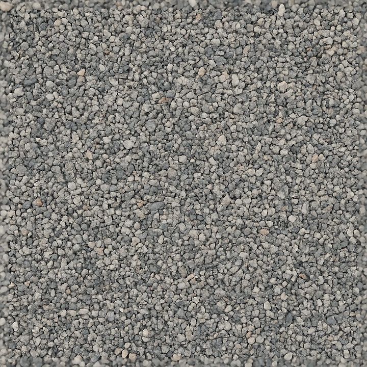 Of Gravel Driveway Stones With Gravel Aggregates And Fine Gravel seamless PBR texture preview