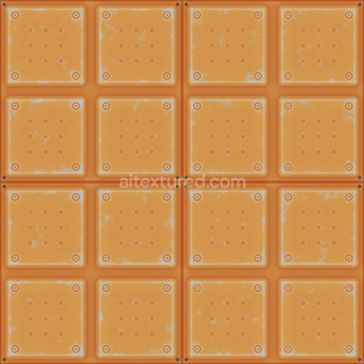 Archviz Metal Metalic Panel Plate Sci Ship — Seamless PBR Texture