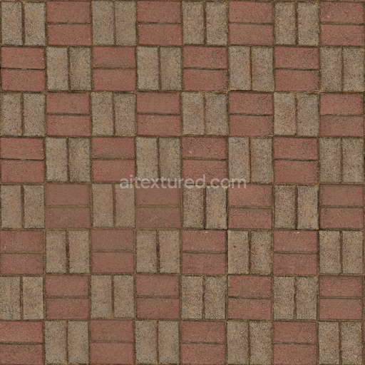 Seamless Brick Floor 002 by Texture Haven – PBR 3D Texture (8K ready)