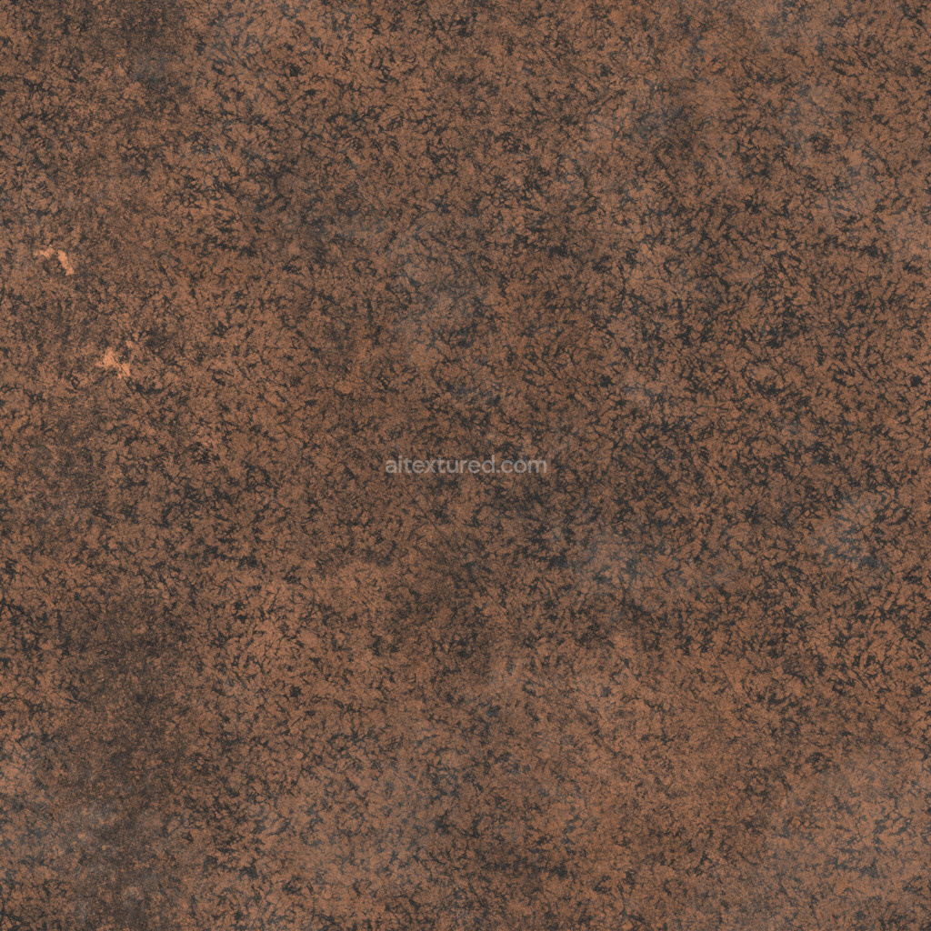 Seamless PBR metal texture with a rusty finish
