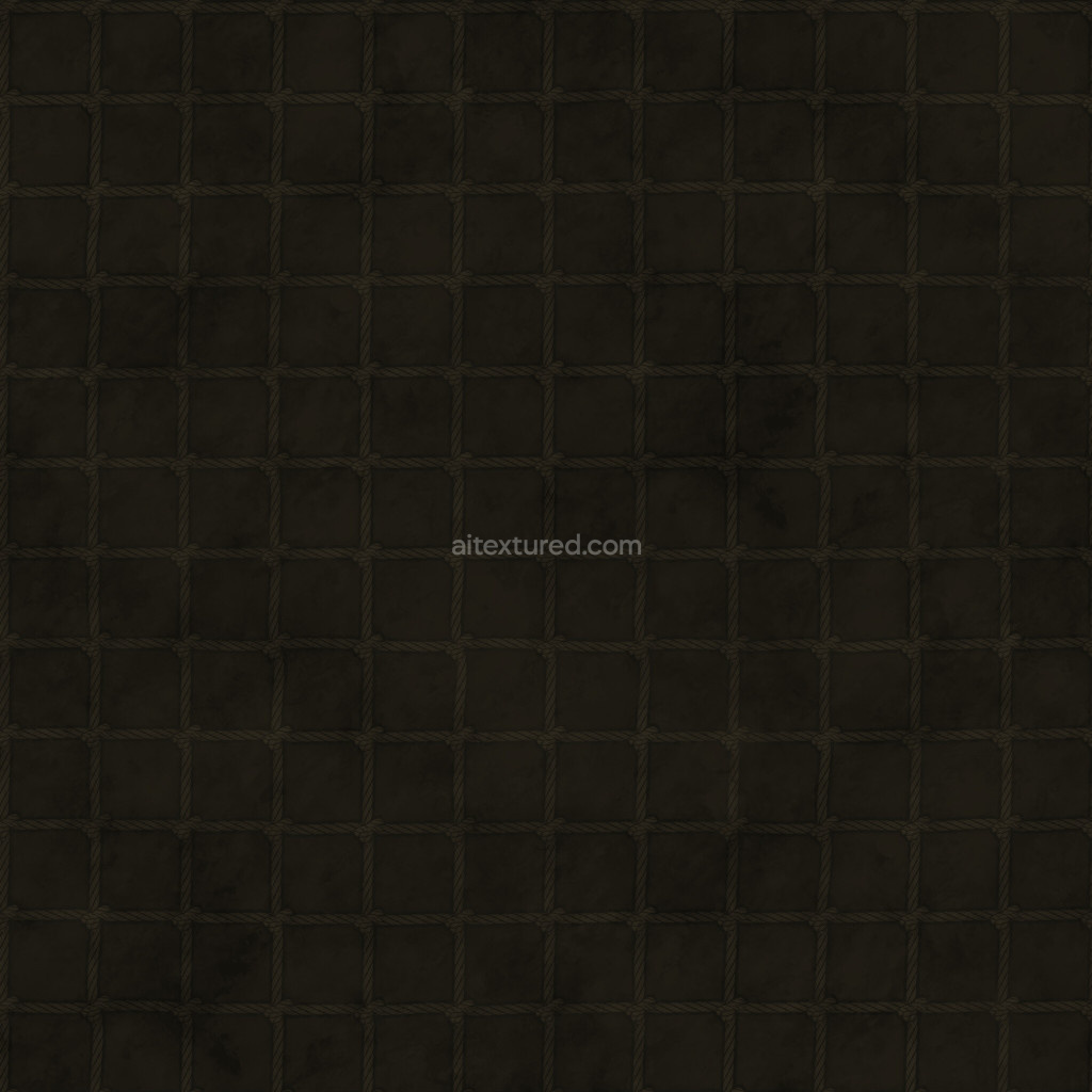 Seamless pbr net texture with dark pattern