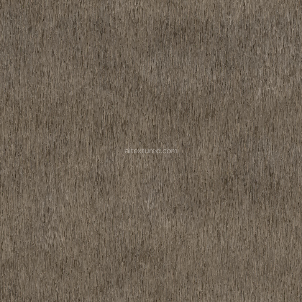 Seamless PBR texture of a thatched roof