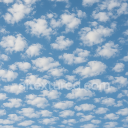 seamless Seamless 3d texture pbr 8k sunlit altocumulus billowy cloud patches texture 8k free download PBR