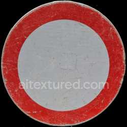 seamless Sign Red Circular Smooth Weathered Dull Metallic Gritty Textured Reflective texture 8k free download PBR