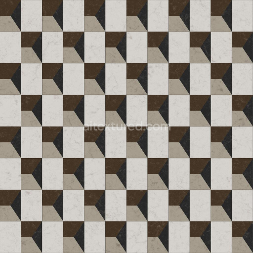 3D Illusion Marble Tiles | Free PBR