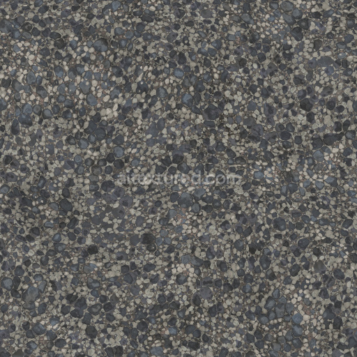 Gravel Pebble Stone Texture Tileable Dark Coarse Natural Rough Granular