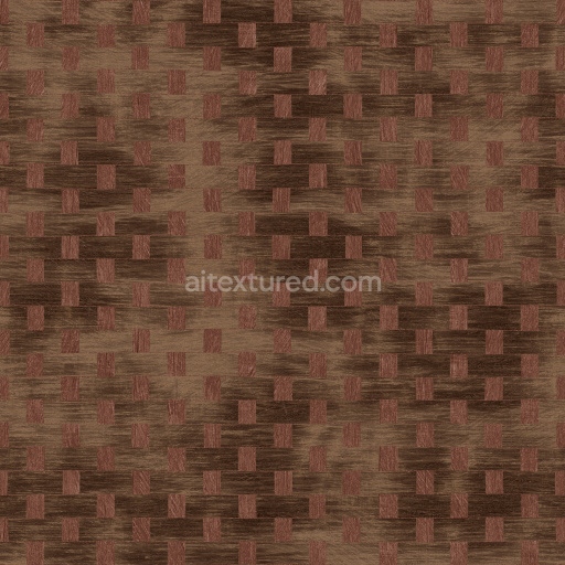 Wicker Woven Texture Natural Brown Pattern Seamless Tileable Organic Material