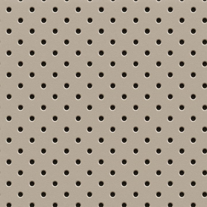 Plastic Perforations Furniture Plastic Surface With Neutral Tones And M… seamless PBR texture preview