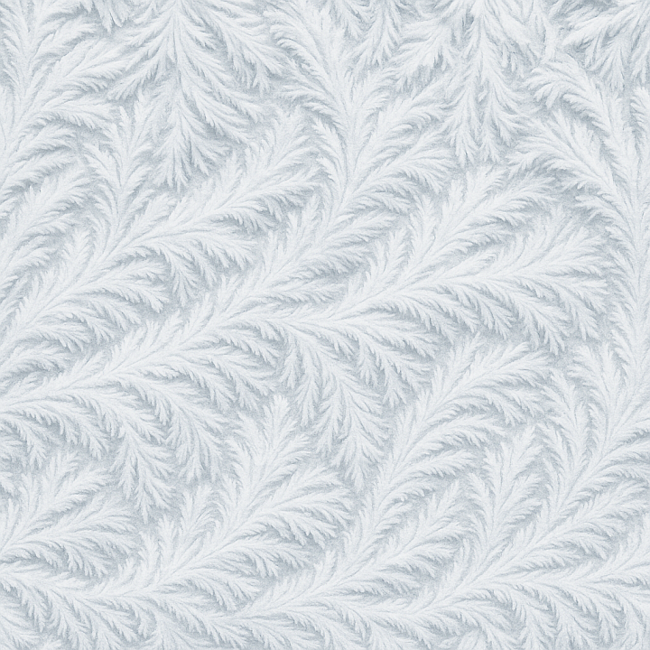 Rime Ice Feathery Frost seamless PBR texture preview