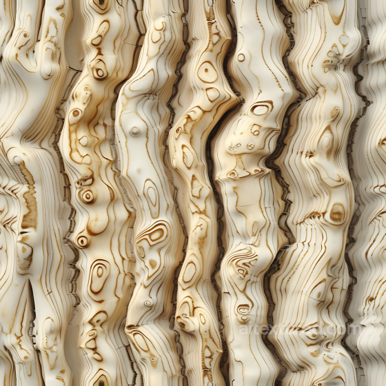 Light, Knotted Wood Planks Seamless Texture with Distinct Grain Wood texture preview