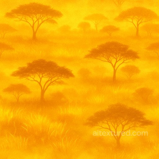 Glowing Savanna Texture seamless Grass PBR texture