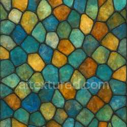 seamless Natural Stained Glass Texture Seamless texture 8k free download PBR