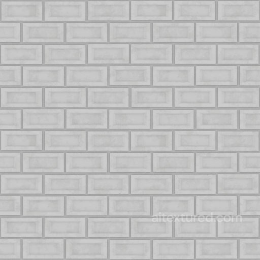 Concrete Block Tile with Hole | Free PBR seamless Brick PBR texture