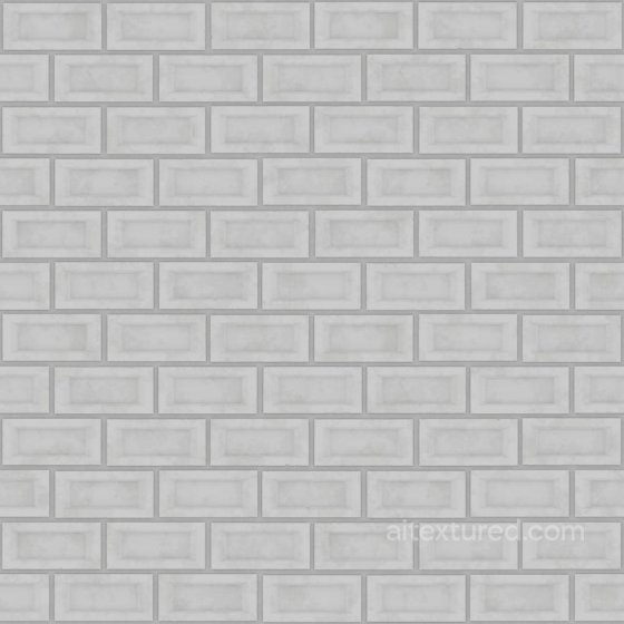 Concrete Block Tile with Hole | Free PBR Brick texture preview