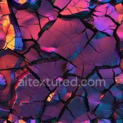 seamless Seamless 3D PBR Cracked Glossy Ceramic Tile Texture in Neon Colors texture 8k free download PBR