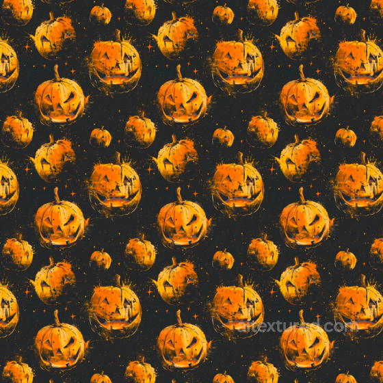 Featuring Vintage Halloween Jack-o'-Lantern Pumpkins Vintage Halloween texture preview