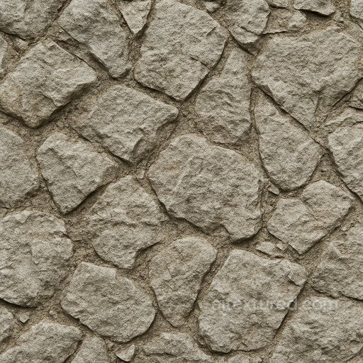 Rough Stone Floor Seamless Texture seamless Flooring PBR texture