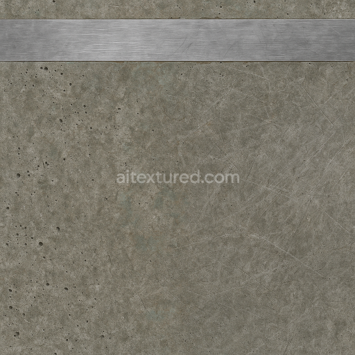 Seamless 3d texture pbr 8k worn concrete surface with pitted concrete and abrasion marks