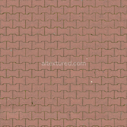 Paving Stones Tileable Brick Pavement Surface Texture