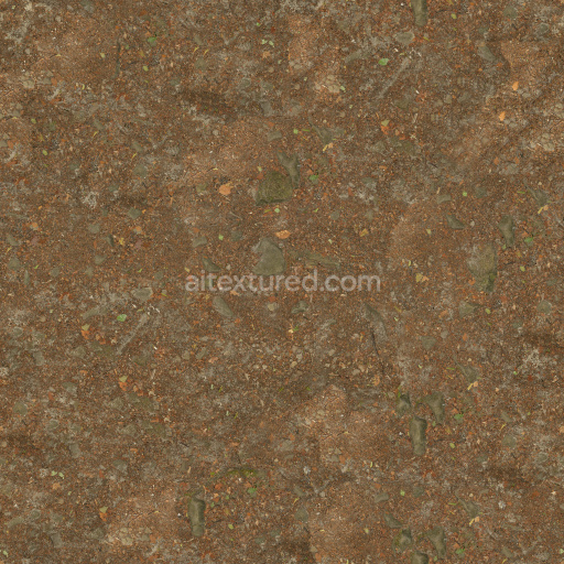 Ground Earth Soil Natural Rough Textured Brown