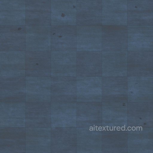 Blue Office Carpet Texture | Free PBR seamless Fabric PBR texture