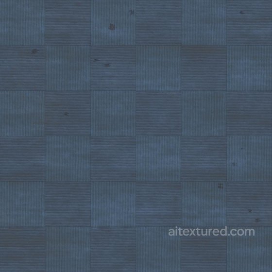 Blue Office Carpet Texture | Free PBR Fabric texture preview