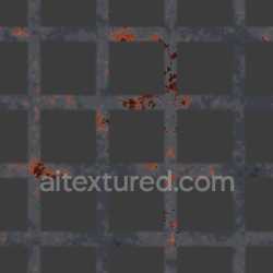 seamless Metal Walkway Seamless Pbr Texture Gritty Dark Industrial Weathered Tileable texture 8k free download PBR