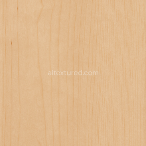 Seamless 3d texture pbr 8k birch wood with matte finish and smooth grain for furniture
