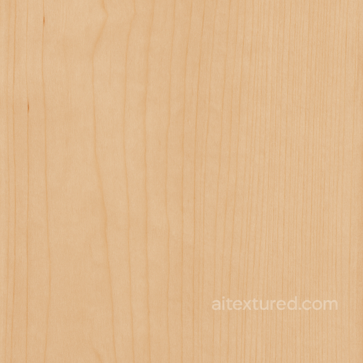 Birch Wood With Matte Finish And Smooth Grain For Furniture seamless Furniture wood PBR texture