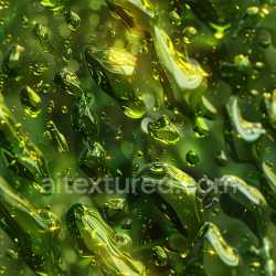 seamless Seamless 3D PBR Texture Featuring Glossy Green Water Droplets texture 8k free download PBR