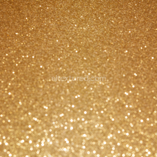 Seamless 3D PBR Gold Glitter Sparkle Texture with Fine Bokeh Highlights