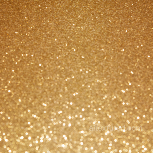 Gold Glitter Sparkle Texture with Fine Bokeh Highlights seamless Glitter PBR texture