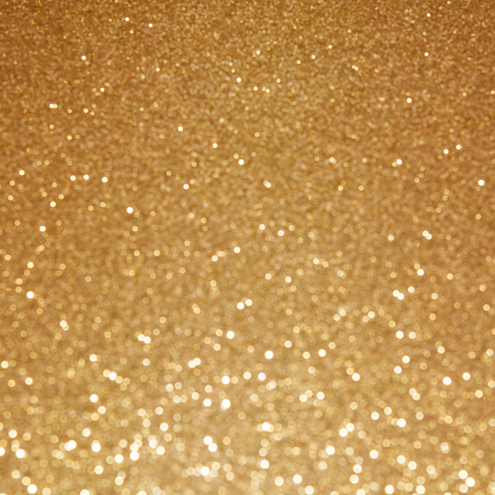 Gold Glitter Sparkle with Fine Bokeh Highlights seamless PBR texture preview