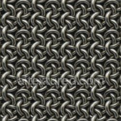 seamless Seamless 3D Texture 8K PBR Chainmail With Persian Weave And Polished Metal Finish texture 8k free download PBR