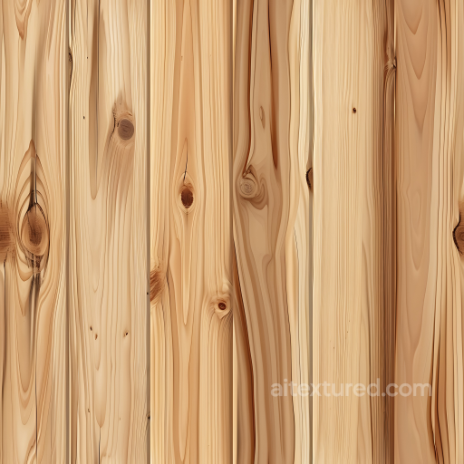 Natural Pine Wood Planks Seamless Texture with Knots and Grain seamless Wood PBR texture
