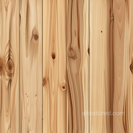 Natural Pine Wood Planks Seamless Texture with Knots and Grain Wood texture preview