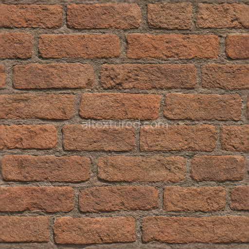 Seamless rough brick 3d texture pbr 8k grainy dense aged wall surface