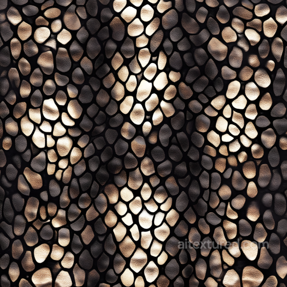Reptilian Skin PBR Texture with Detailed Scale Pattern and Natural Sheen Skin texture preview