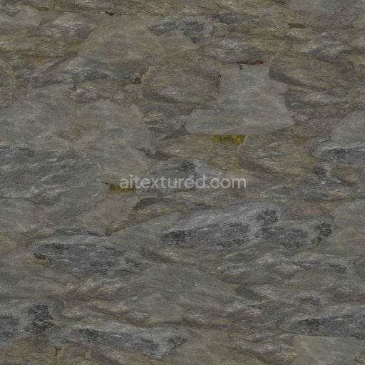 Rocks Stone Natural Rough Earthy Gray Seamless Textured Solid Weathered