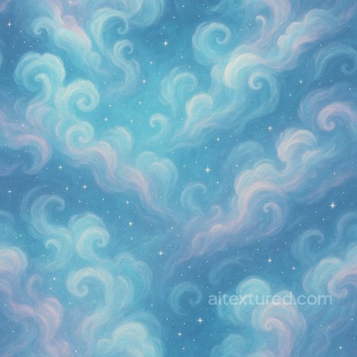 Fantasy Air Seamless Texture seamless Air PBR texture