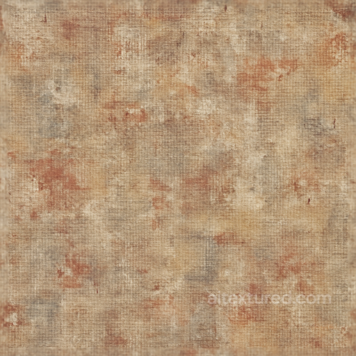 Wallpaper Showing Abstract Distressed Painted Burlap Textile Surface seamless Wallpaper PBR texture