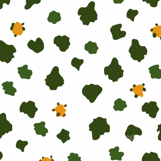 Leopard Print Texture with Green and Orange Spots Leopard Print texture preview