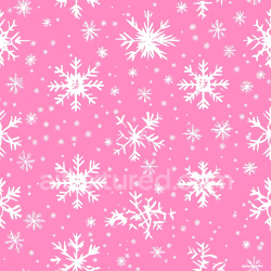 seamless Seamless 3D PBR Christmas digital paper texture with white snowflakes on pink background texture 8k free download PBR