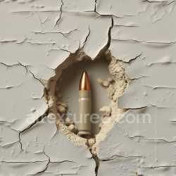 seamless Seamless 3D cracked plaster and holes PBR texture with chipped edges and beige tones texture 8k free download PBR